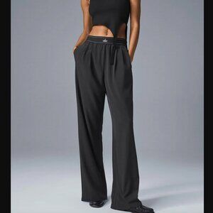 ALO Yoga Suit Up Trouser / Black / Small / NEW